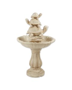 TURTLE TRIO GARDEN FOUNTAIN