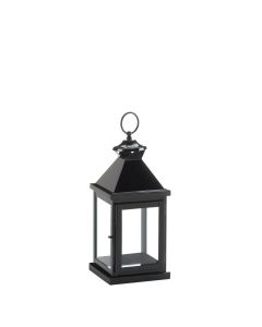 SMALL GLOSSY BLACK LANTERN